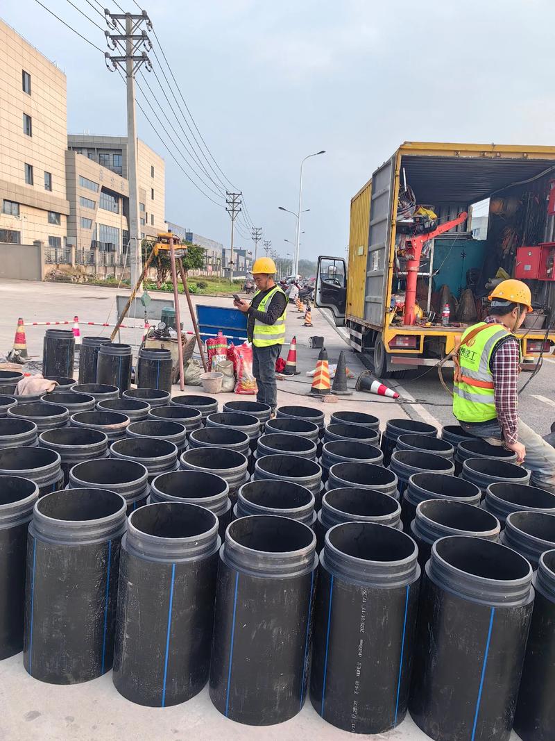 毛阳镇管道短管置换